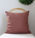 Linen Tales Chocolate -pellavatyynynpäällinen – suklaanruskea, 45x45 cm, 100 % kivipesty pellava