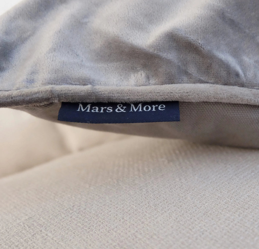 Mars & More Peura-tyyny sivulta – harmaa polyesterisametti