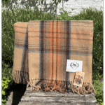 Torkkupeitto ruudullinen ruskea